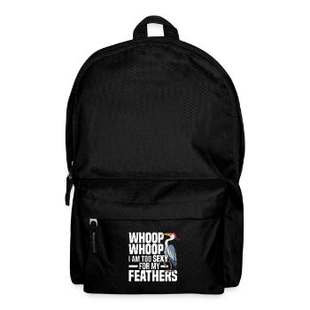 Kanadakranich - Rucksack - Schwarz - Vorne
