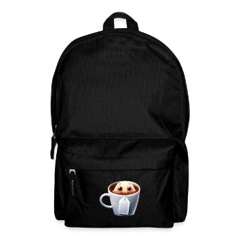 Sachet de thé gourmand - Sac à dos - noir - Devant