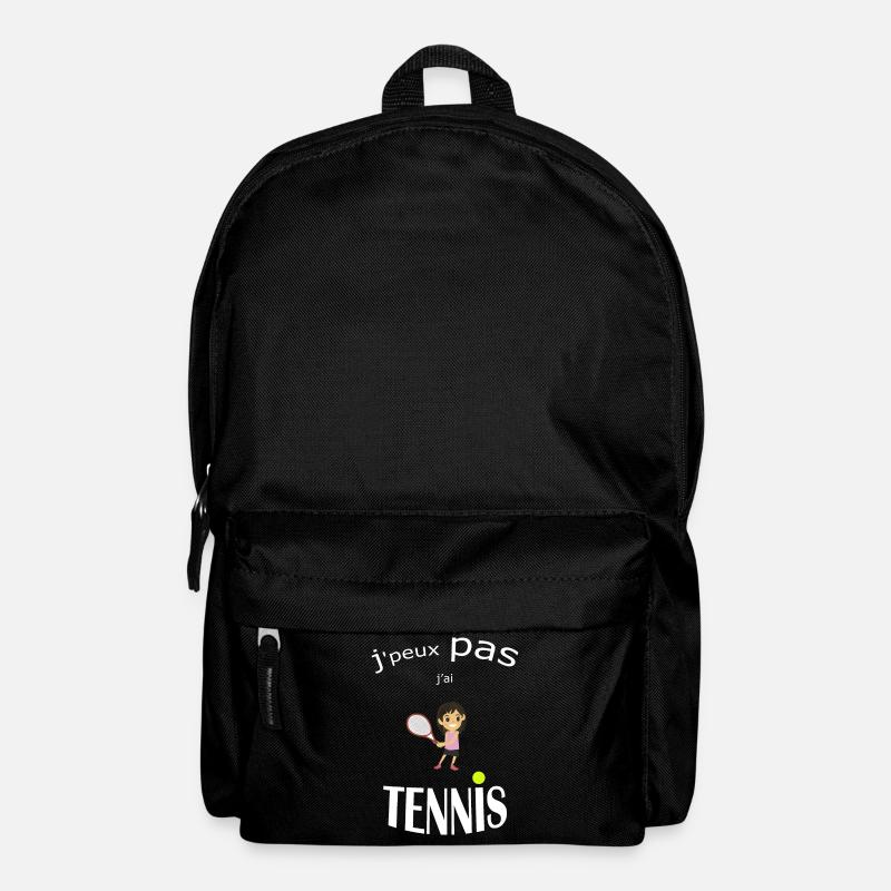 OBV - J’peux pas j’ai TENNIS #4 Edition limitée - Sac à dos - noir
