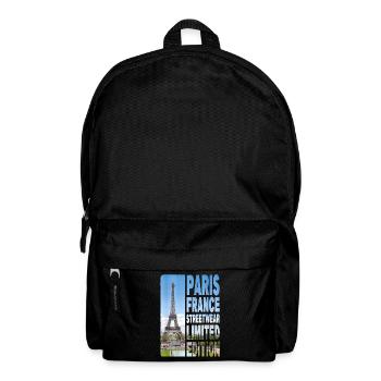 Paris France City Skyline Home Love - Backpack - black - Front