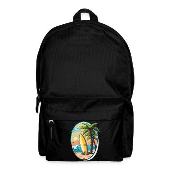 The Wave Rider - Backpack - black - Front