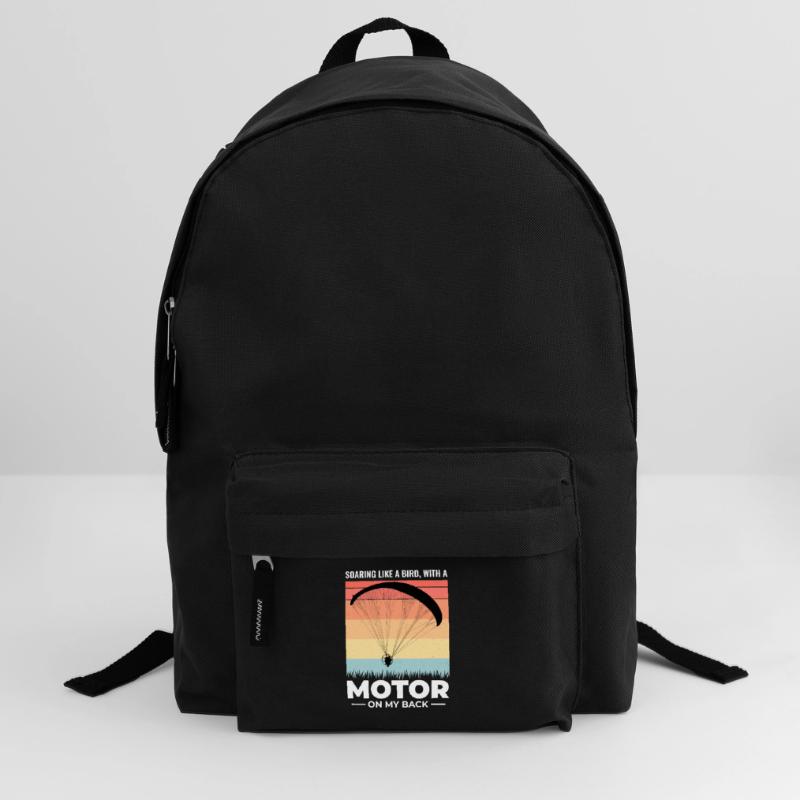 Paramotor Pilot Paramotoring Powered Paraglider Backpack