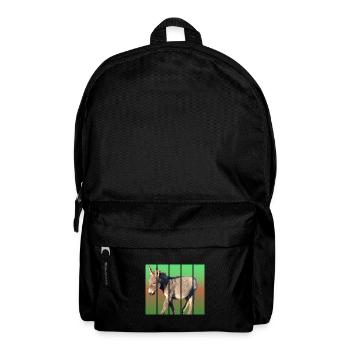 Esel - Rucksack - Schwarz - Vorne