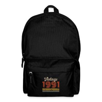 Geburtstag Vintage 1991 Limited Edition - 1991 - Rucksack - Schwarz - Vorne