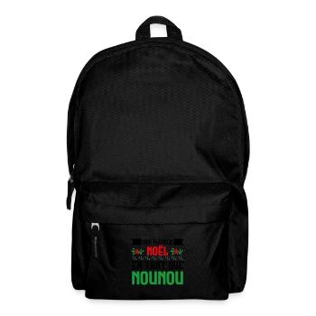 Mon Premier Noel tant que nounou - Sac à dos - noir - Devant