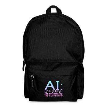 Künstliche Intelligenz Deep Learning - Rucksack - Schwarz - Vorne