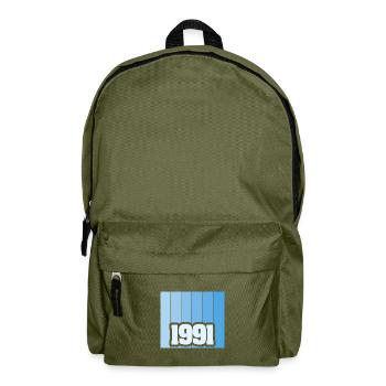 Jahr 1991 - Rucksack - Olivgrün - Vorne