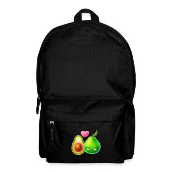 Avocado Love - Mignon Couple Design - Sac à dos - noir - Devant