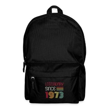 Birthday Legendary Since 1973 - Rucksack - Schwarz - Vorne