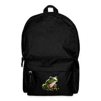 Rain Frog Water Drop Frog - Backpack - black - Front