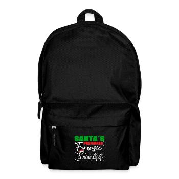 Santa's Preferred Forensic Psychologist Gift Idea - Backpack - black - Front