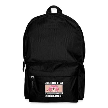 Juste un épisode supplémentaire de manga d’anime japonais - Sac à dos - noir - Devant