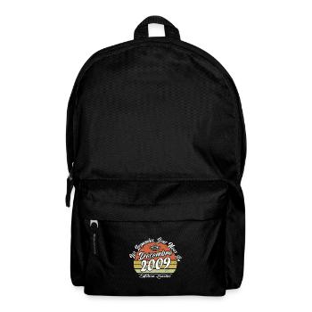 Légende Sont Nées En Décembre 2009, Cadeau annive. - Sac à dos - noir - Devant