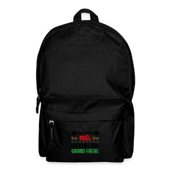Le premier Noël en tant que grand frère - Sac à dos - noir - Devant