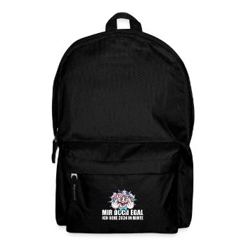 Mir Doch Egal Ich Gehe 2024 In Rente Rente 2024 - Rucksack - Schwarz - Vorne