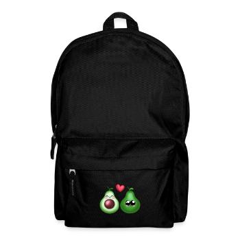 Avocado Love - Mignon Couple Design - Sac à dos - noir - Devant
