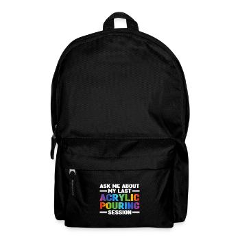 Maler Kunsthandwerk - Rucksack - Schwarz - Vorne