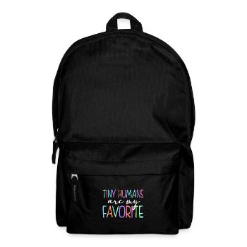 Tiny Humans Are My Favorite Daycare Provider Teach - Rucksack - Schwarz - Vorne