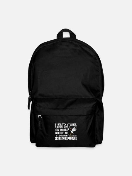 Vogelbeobachter - Rucksack - Schwarz