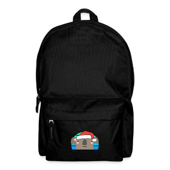 Koala de Noël - Sac à dos - noir - Devant