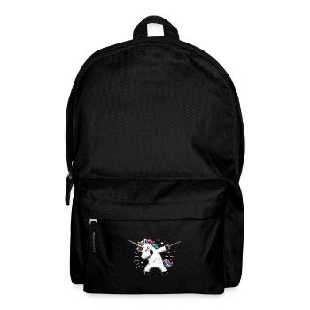 Dubbing Unicorn Fencer Sword Epee Fencing Athlete - Backpack - black - Front