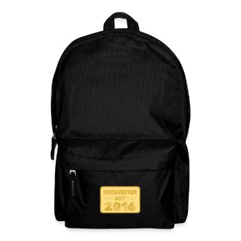 seit 2016 - Rucksack - Schwarz - Vorne