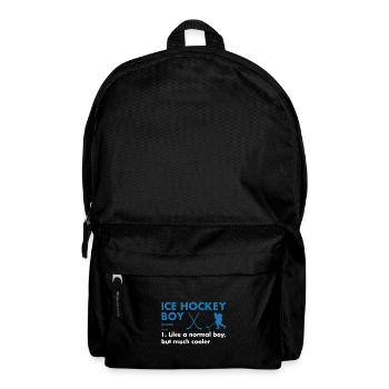 Sport Boy Definition Ice Hockey - Rucksack - Schwarz - Vorne