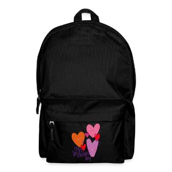Amour noir - Sac à dos - noir - Devant