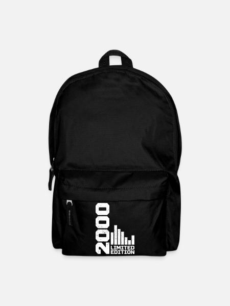 Vintage 2000 Geburtstagsgeschenk 2000 Baujahr 2000 - Rucksack - Schwarz