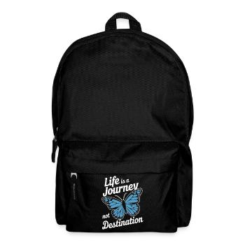 Schmetterling Monarchfalter Bunt Schmetterlinge - Rucksack - Schwarz - Vorne