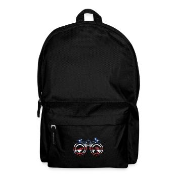 Bird Watcher Us Flag Bird Watching - Rucksack - Schwarz - Vorne