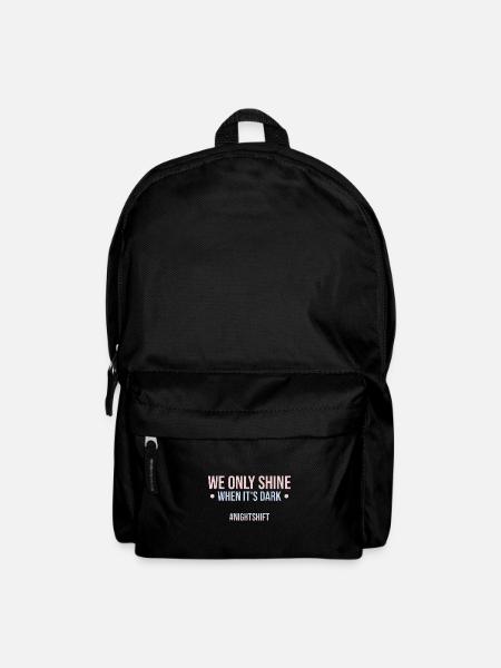 Nachtschicht - Rucksack - Schwarz