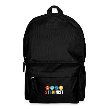 Steminist Graphic Coder Programmer Computer Geek P - Rucksack - Schwarz - Vorne