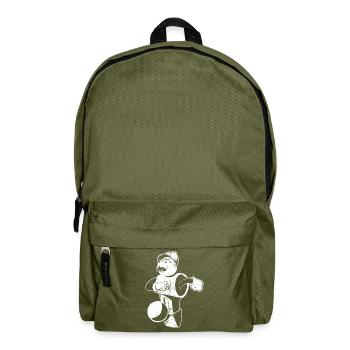 Tischfußball - Rucksack - Olivgrün - Vorne