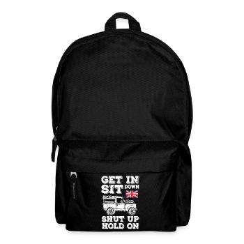 Entrez Asseyez-vous Taisez-vous, tenez sur Landy - Sac à dos - noir - Devant