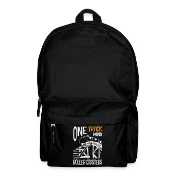 One Track Mind Roller Coaster - Rucksack - Schwarz - Vorne