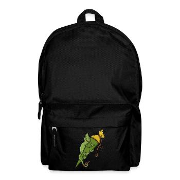 Chamäleon Schultüte - Rucksack - Schwarz - Vorne