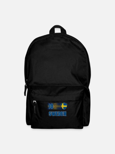 Schweden - Rucksack - Schwarz