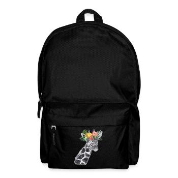 Tier Natur T-Shirt Geschenkidee - Rucksack - Schwarz - Vorne