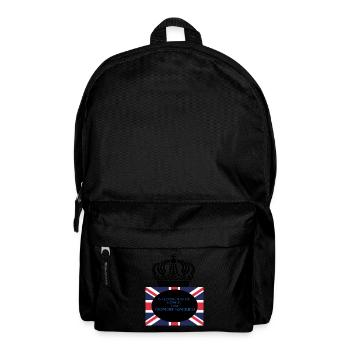 In Gedenken an die Königin vom VK. - Rucksack - Schwarz - Vorne