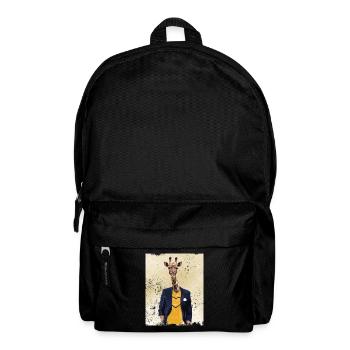 Giraffen gfk gewaltfreie Kommunikation retro - Rucksack - Schwarz - Vorne
