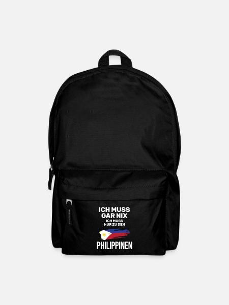 Philippinisch Philippinen Manila - Rucksack - Schwarz