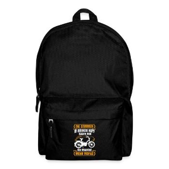 Mofa Moped - Rucksack - Schwarz - Vorne