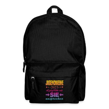 Jugendweihe 2023 - Rucksack - Schwarz - Vorne