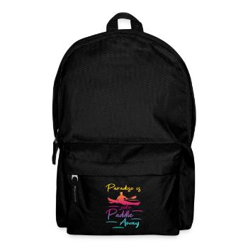 Kayak Canoe Paddle Paddle Boat - Backpack - black - Front