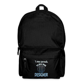 Logiciel de conception Web Internet Idée cadeau - Sac à dos - noir - Devant