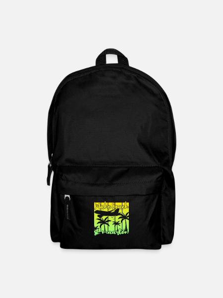 Maho Beach St. Maarten - Rucksack - Schwarz