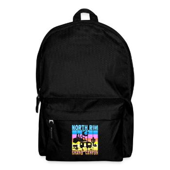 North Rim Grand Canyon Camping - Backpack - black - Front