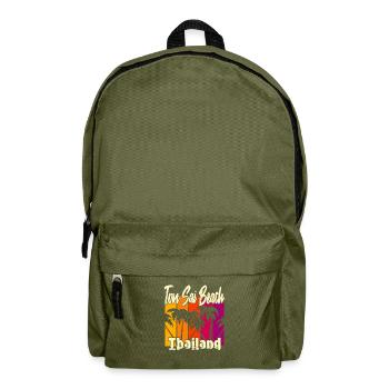 Ton Sai Beach Thailand - Backpack - olive green - Front