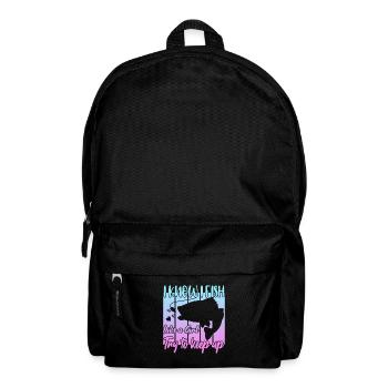 Je sais que je pêche comme une fille - Sac à dos - noir - Devant